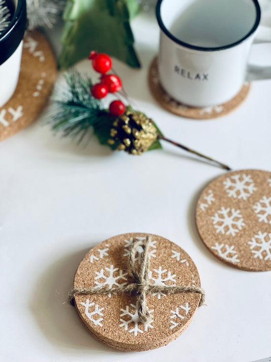 Snowflake Coasters (Set of 4) - Soul Dreams