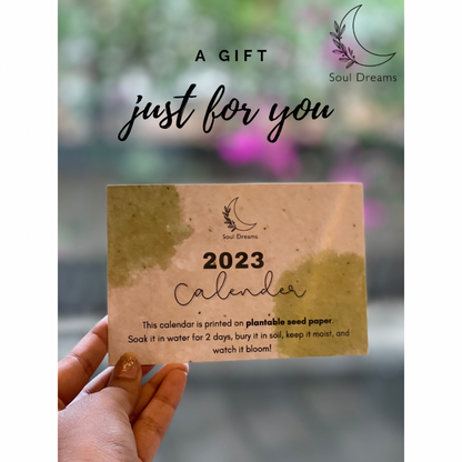 Plant me Calendar 2023 - Soul Dreams